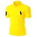 Men's polo shirt yellow