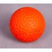 Dimple Hockey Practice Ball (white and Orange)
