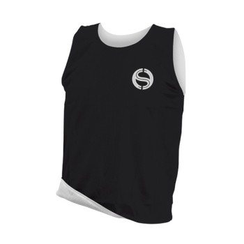 Reversible Training Vest - Senior - Black/White
