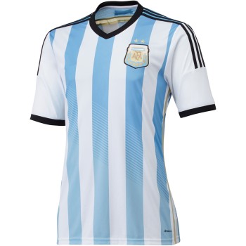 Lionel Messi Argentina FIFA World Cup Home Shirt 2014