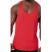  MESH T-BACK RED
